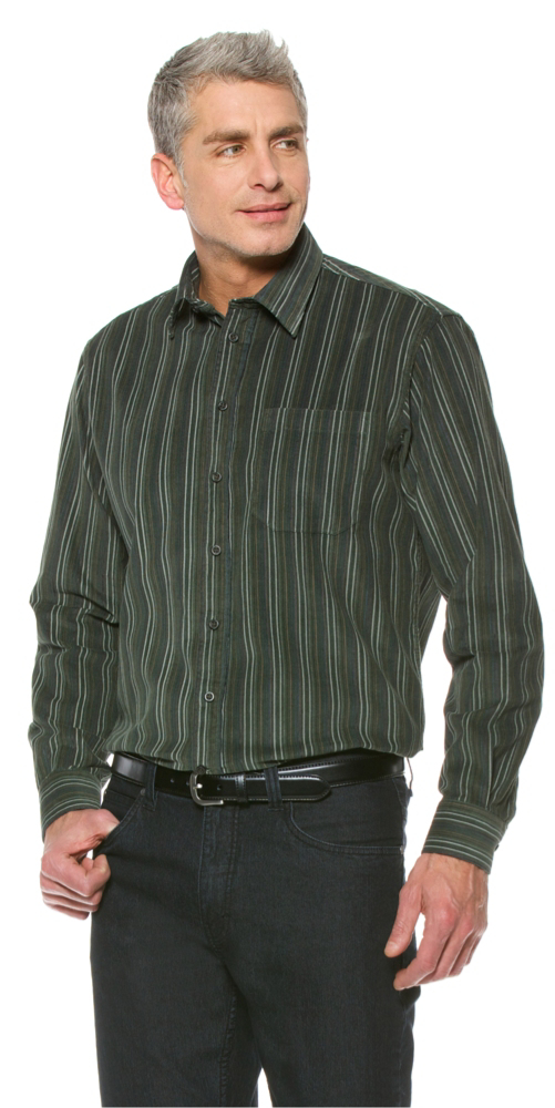 Herren Cordhemd gr&uuml;n Gr&ouml;&szlig;e:XXXL, Charles V&ouml;gele