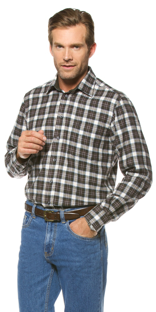 Herren Flanellhemd gr&uuml;n Gr&ouml;&szlig;e:XXXL, Charles V&ouml;gele