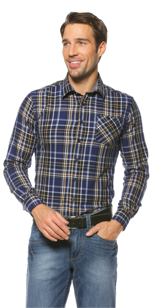Herren Hemd blau Gr&ouml;&szlig;e:XL, Charles V&ouml;gele
