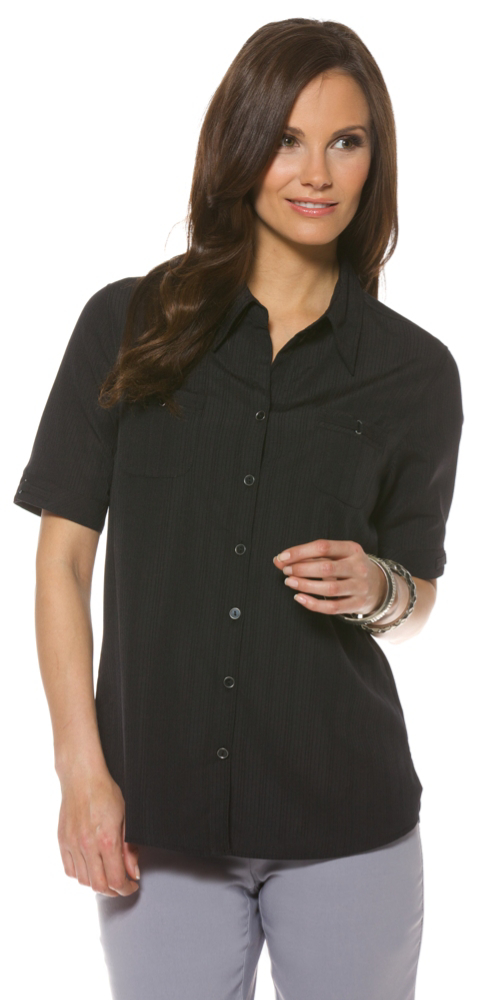 Damen Bluse schwarz Gr&ouml;&szlig;e:42, Charles V&ouml;gele