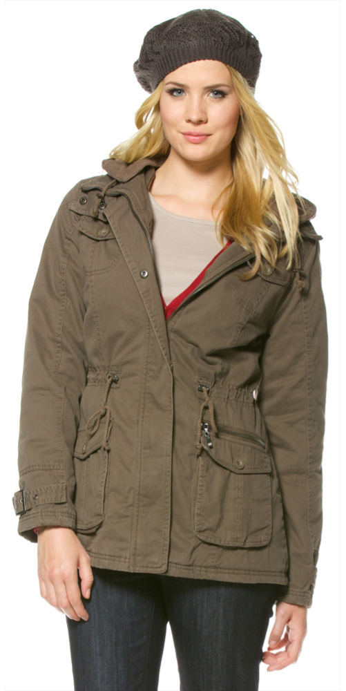 Damen Parka gr&uuml;n Gr&ouml;&szlig;e:44, Charles V&ouml;gele