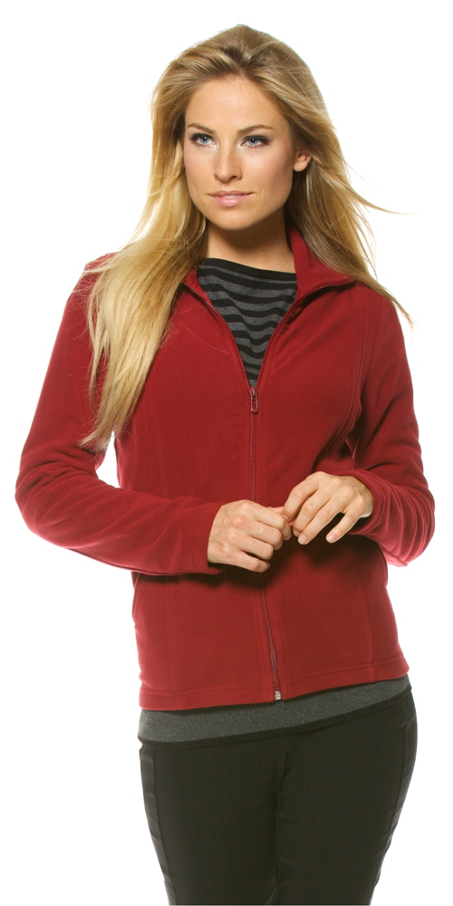 Damen Fleecejacke rot Gr&ouml;&szlig;e:XXL, Charles V&ouml;gele