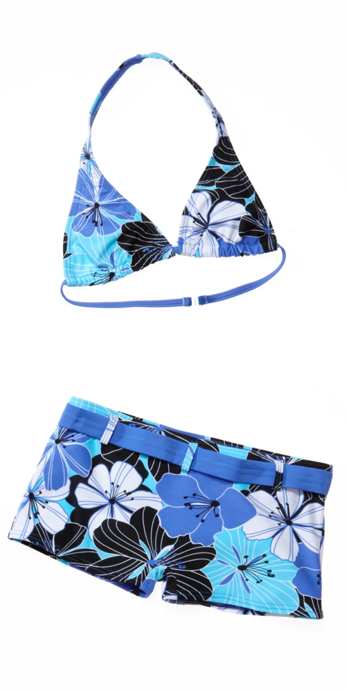 M&auml;dchen Bikini blau Gr&ouml;&szlig;e:152, Charles V&ouml;gele