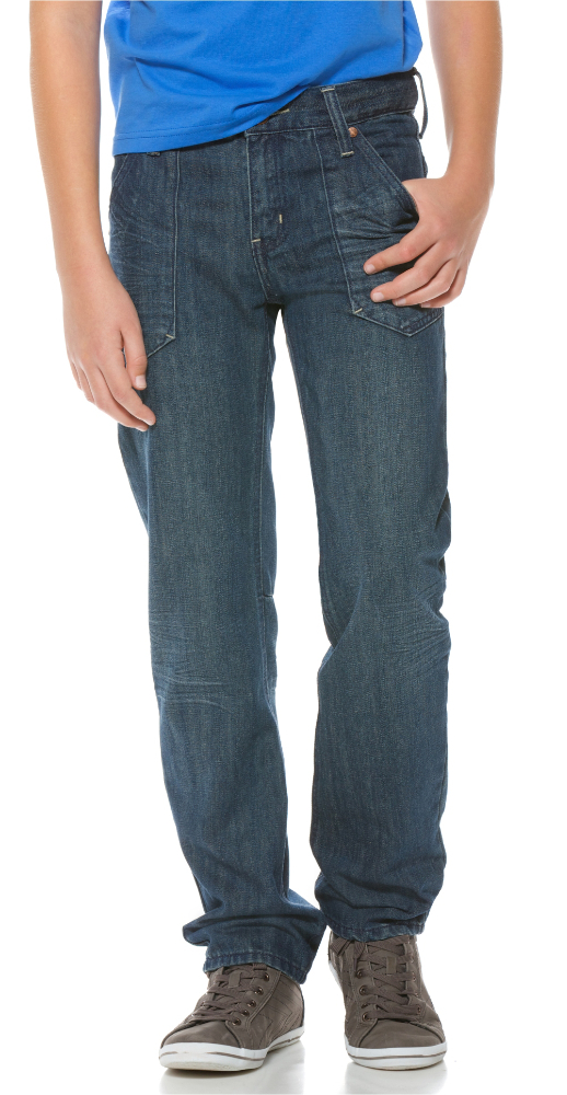 Jungen 5-Pocket-Jeans blau Gr&ouml;&szlig;e:158, Charles V&ouml;gele